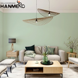 【Hanmero】北歐純色墻紙臥室簡約現代客廳長纖無紡布素色壁紙