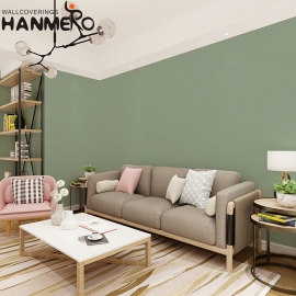 【Hanmero】北歐純色墻紙臥室簡約現代客廳長纖無紡布素色壁紙